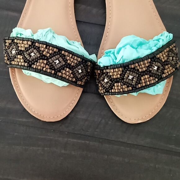 Forever beaded sandals   - Picture 2 of 6